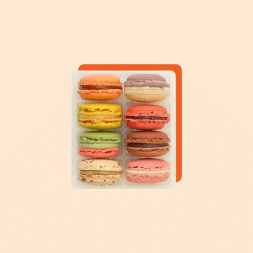 Coffret 8 Macarons