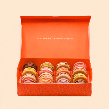 Coffret 16 Macarons
