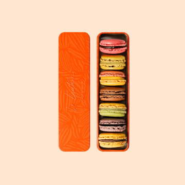Coffret Plumier 7 macarons