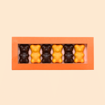 Coffret 6 Oursons Halloween