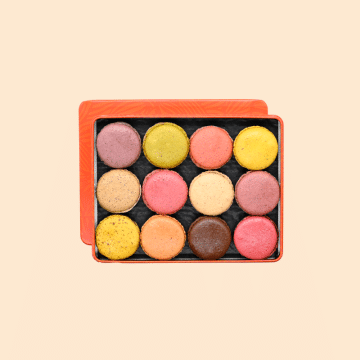 Coffret Steel 12 Macarons